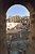 El Djem from an arch