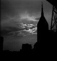 Picture Title - A dark mood over downtown