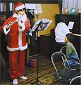 Picture Title - I didn't know Santa played the flute!