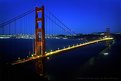 Picture Title - Golden Gate Bridge Blue Dusk