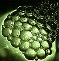 Picture Title - green bubbles