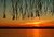 Sunset on the lake of Oggiono