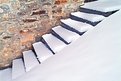 Picture Title - Snow on steps ...