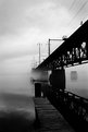 Picture Title - On a cold and foggy morning I waited for the train to bring my love...