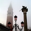 Picture Title - Venice : The bell tower in the fog