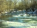 Picture Title - 'a icy stream in cold Pennsylvania'