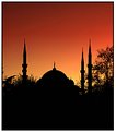 Picture Title - A Siluet From Sultanahmet / Istanbul
