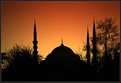 Picture Title - Silhouette of Sultanahmet Mosque / Istanbul