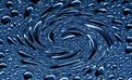 Picture Title - Blue drop swirl