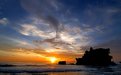 Picture Title - The Tanah Lot Temple at Sunset..