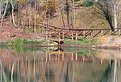 Picture Title - Wooden brige over the lake