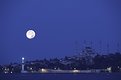 Picture Title - Blue Mosque Moonset