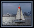 Picture Title - Yacht on Sydney Harbour