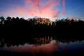 Picture Title - sunset at the lake near my house