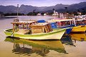 Picture Title - Boats, City, Mountains