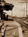 Picture Title - Alone at the train station