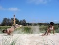 Picture Title - Kids playing at beach