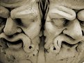 Picture Title - Two stone faces