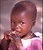 Eyes, tears and....bread - Himba child, Namibia