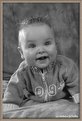 Picture Title - B&W baby-portrait