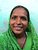 Woman in green saree. India