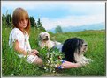 Picture Title - Girl with flowers