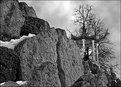 Picture Title - Rocks & leaden sky
