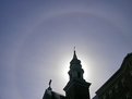 Picture Title - Church and a solar halo.