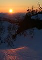 Picture Title - Sunset on (snow)crust 