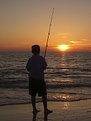 Picture Title - fishing at sunset