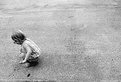 Picture Title - girl on the sidewalk