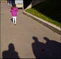 Picture Title - Walking with shadows