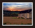 Picture Title - Barn at sunset