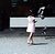 girl's playing with birds