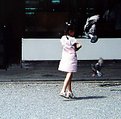 Picture Title - girl's playing with birds