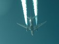 Picture Title - Contrails at 39,000 feet!