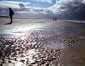 Picture Title - Footsteps in liquid silver