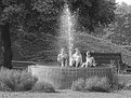 Picture Title - 'three kids in a fountain'