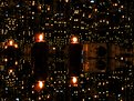 Picture Title - One candle reflection