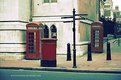 Picture Title - phone booths socializing