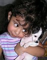 Picture Title - Jazlyn with "Cookie"