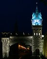 Picture Title - Newly lighted gate in the old part of Quebec city.