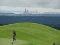 Picture Title - Golfing over Seattle