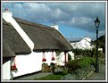 Picture Title - Thatched roof cottages, Ireland.