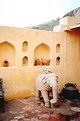 Picture Title - Terrace, Neemrana Fort Palace