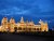 Palace lit up with 40000 bulbs