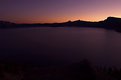 Picture Title - Crater Lake Silhouett