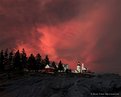 Picture Title - Pemaquid Point at sunset