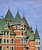 The rooves of Chateau Frontenac