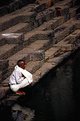 Picture Title - Man  at  the  River  -  Nepal